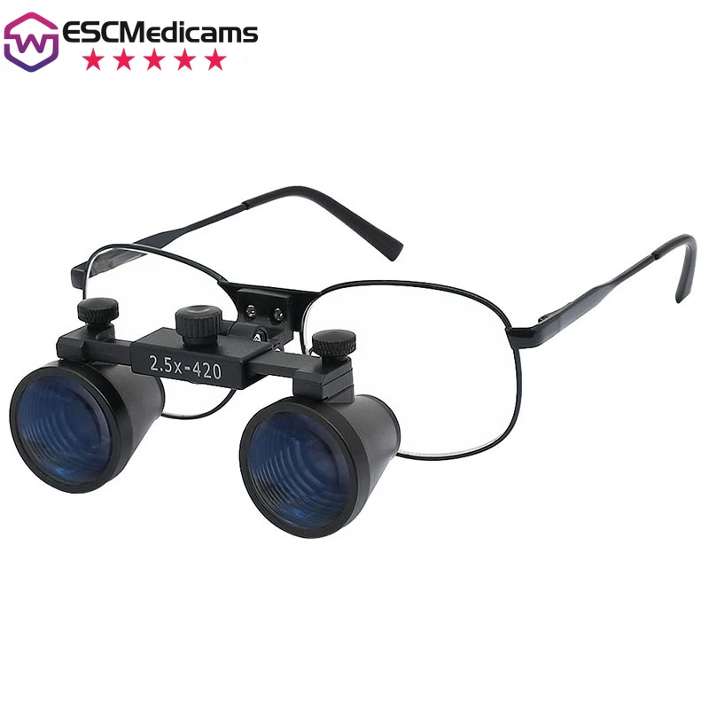 Electronics Repair Glasses - LED Binocular Headband Magnifier 2.5X/3.5X -