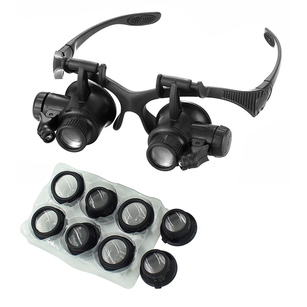 Magnifying Glasses Magnifier W - Electronics Repair Glasses 评论和价格