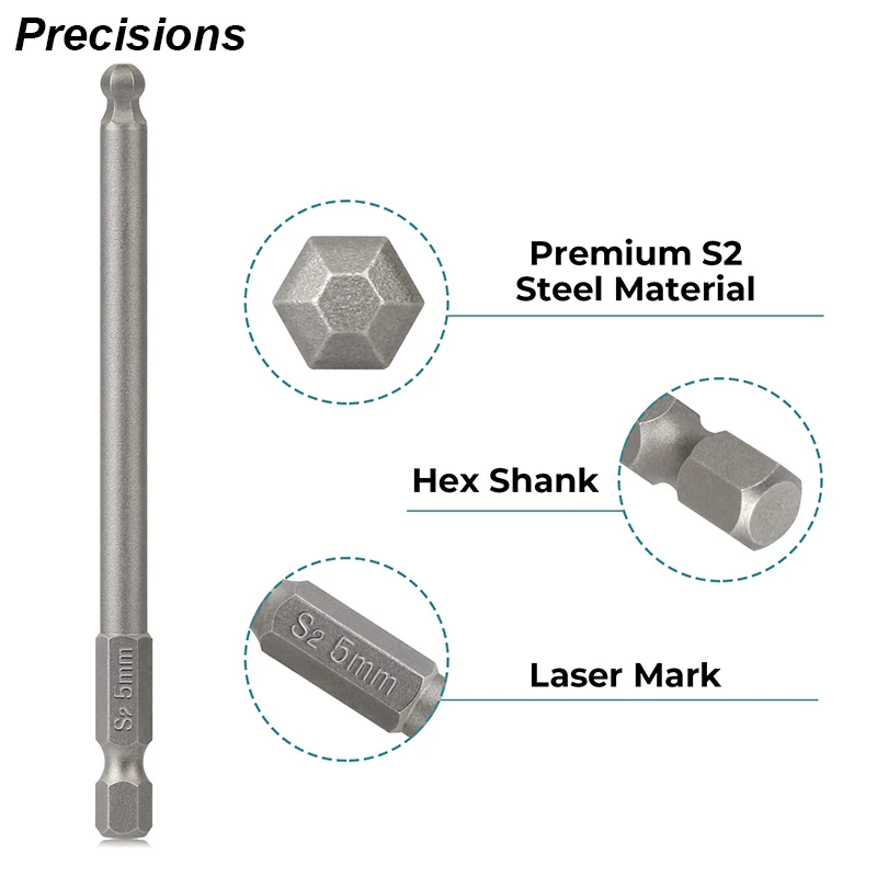 Ball End Hex Screwdriver Bit S - Pentalobe Screwdriver Set 评论和价格