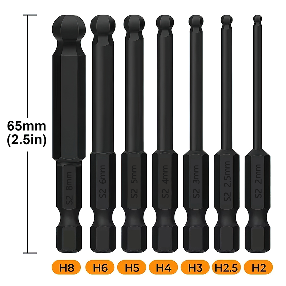 7Pcs Ball End Screwdriver Bit  - Pentalobe Screwdriver Set 评论和价格