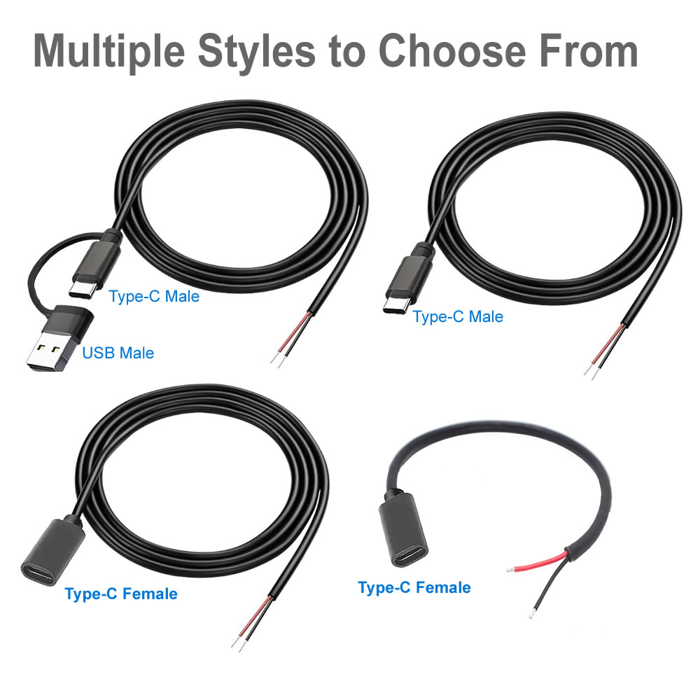 DC 2 Pin Power Cable USB and T - Electronics Repair Glasses 评论和价格