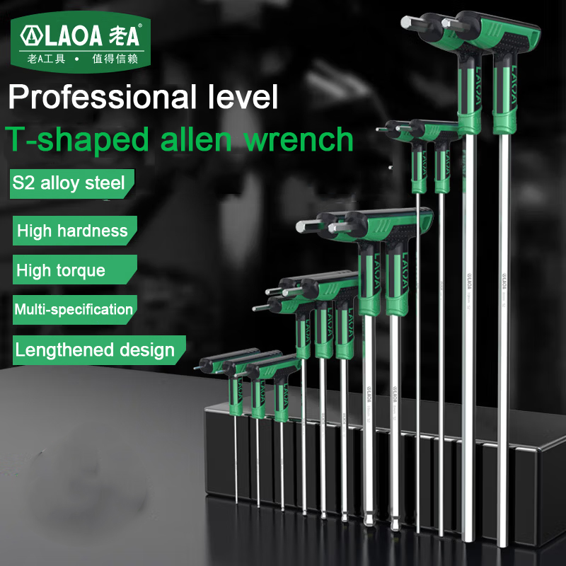 LAOA 1pc Ball Head T-shape Hex - Pentalobe Screwdriver Set 评论和价格