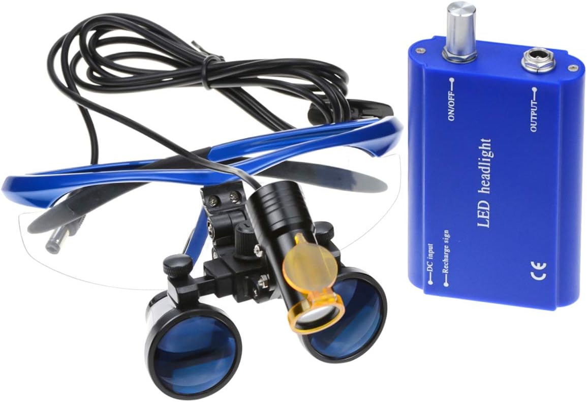 High Power 2.5X 3.5X Loupes Ma - Electronics Repair Glasses 评论和价格