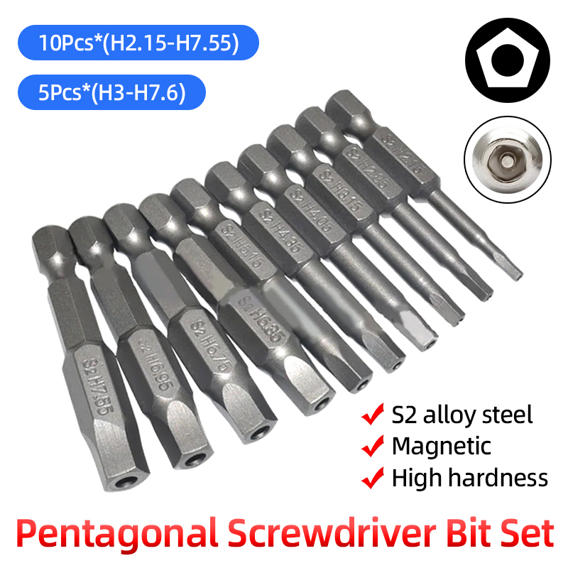 Pentagonal Screwdriver Bit Set - Pentalobe Screwdriver Set 评论和价格